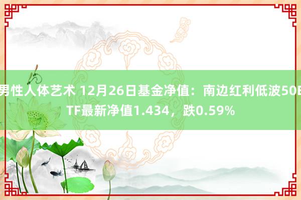 男性人体艺术 12月26日基金净值：南边红利低波50ETF最新净值1.434，跌0.59%
