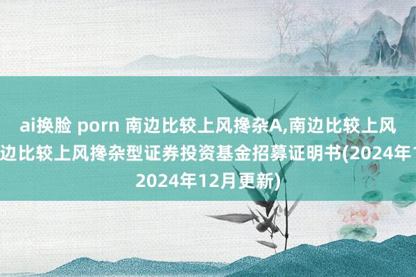 ai换脸 porn 南边比较上风搀杂A,南边比较上风搀杂C: 南边比较上风搀杂型证券投资基金招募证明书(2024年12月更新)