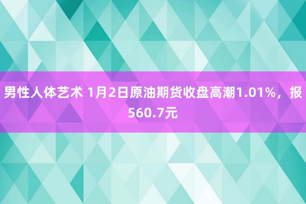 男性人体艺术 1月2日原油期货收盘高潮1.01%，报560.7元