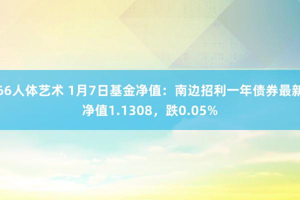 66人体艺术 1月7日基金净值：南边招利一年债券最新净值1.1308，跌0.05%