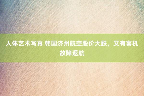 人体艺术写真 韩国济州航空股价大跌，又有客机故障返航