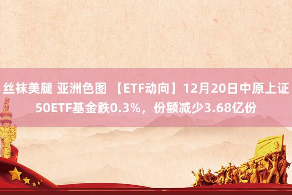 丝袜美腿 亚洲色图 【ETF动向】12月20日中原上证50ETF基金跌0.3%，份额减少3.68亿份