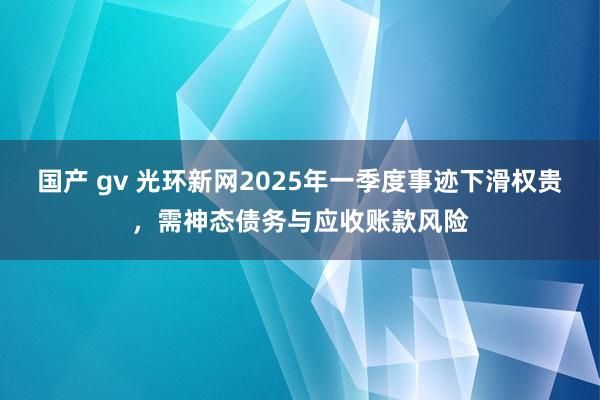 国产 gv 光环新网2025年一季度事迹下滑权贵，需神态债务与应收账款风险